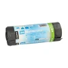 Starpak Müllsäcke mit Zugband, LDPE 60 l 75 cm x 65 cm grau
