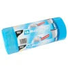 Starpak Müllsäcke mit Zugband, LDPE 120 l 100 cm x 70 cm blau