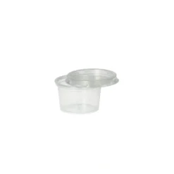Starpak Portionsbecher, PP rund 30 ml Ø 4,6 cm, 2,8 cm transparent