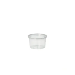 Starpak Portionsbecher, PP rund 30 ml Ø 4,6 cm, 2,8 cm transparent