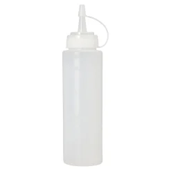 Starpak Quetschflaschen LDPE (virgin) 230 ml Ø 4,5 cm, 18,5 cm transparent, 6 x 2 Stück