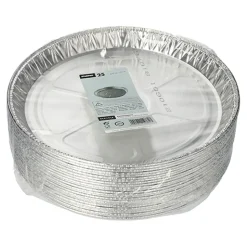 Starpak Rundformen, Alu rund Ø 27 cm, 2,2 cm, 10 x 25 Stück