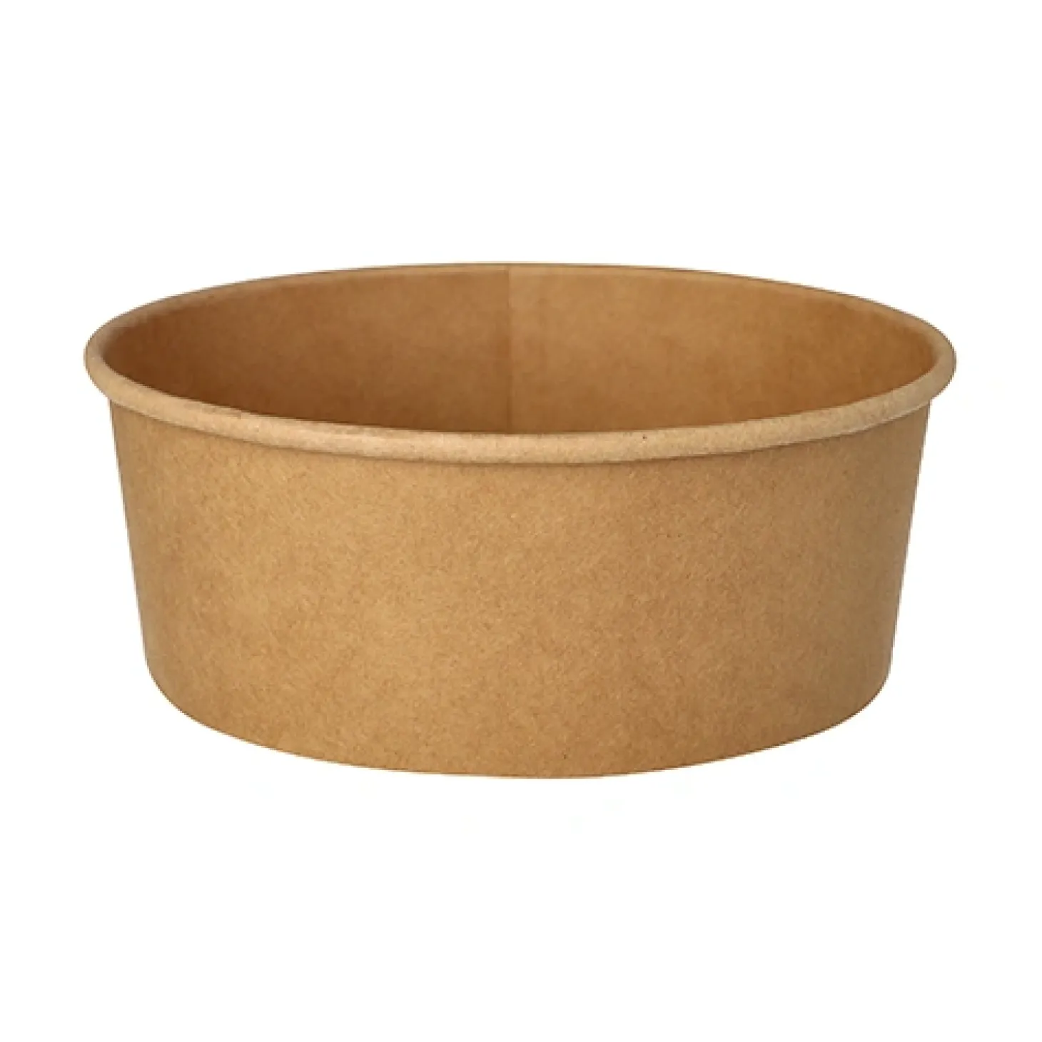 Starpak Salatschalen, Pappe rund 1300 ml Ø 18,4 cm, 7 cm braun