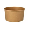 Starpak Salatschalen, Pappe rund 1000 ml Ø 15 cm, 7,5 cm braun