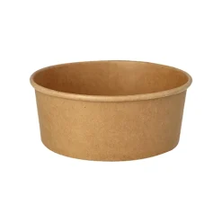 Starpak Salatschalen, Pappe rund 750 ml Ø 15 cm, 6 cm braun