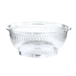 Starpak Salatschalen, R-PET rund 1 l Ø 18 cm, 7,5 cm glasklar