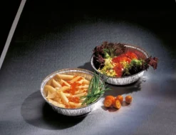 Starpak Schalen, Alu + Dom-Deckel rund 0,77 l Ø 18,2 cm, 8 cm