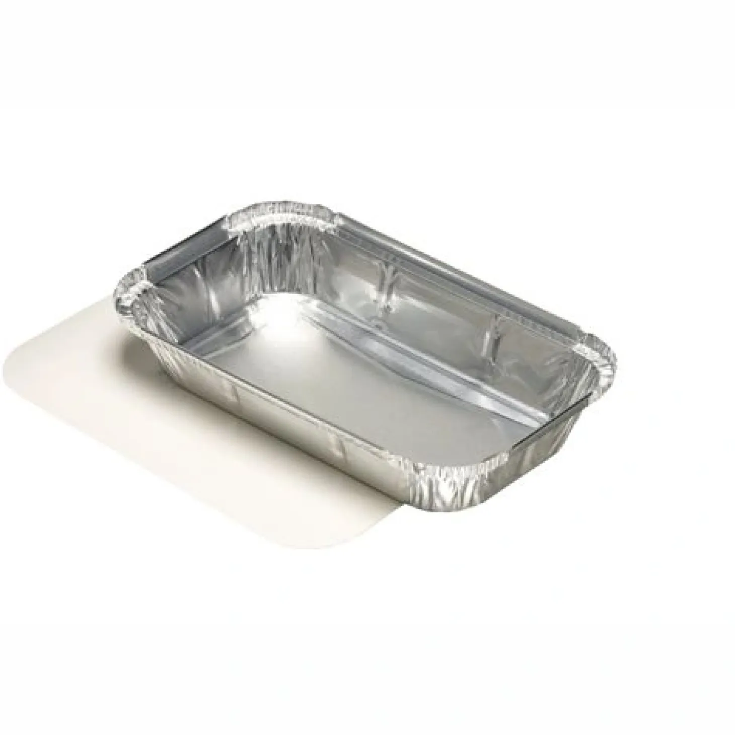 Starpak Schalen, Alu + Einlegedeckel, PP-beschichtet eckig 0,65 l 3,4 cm x 13 cm x 22 cm für Lasagne