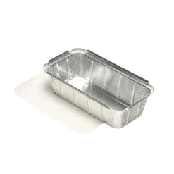 Starpak Schalen, Alu + Einlegedeckel, PE-beschichtet eckig 1 l 5,4 cm x 11 cm x 21,3 cm, 6 x 5 Stück