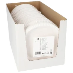Starpak Schalen, Pappe rund Ø 19 cm, 2,4 cm weiß, 15 x 10 Stück