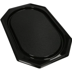 Starpak Servierplatten, PET 53 cm x 35 cm schwarz