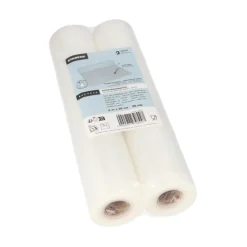 Starpak Siegelrandbeutel, PA / PE 6 m x 30 cm transparent "Sous Vide" Kochqualität, 25 x 2 Rollen