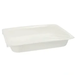 Starpak Siegelschalen, Pappe eckig 1200 ml 4,2 cm x 18,9 cm x 24,8 cm weiß