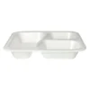 Starpak Siegelschalen, XPS 3-geteilt 925 ml 4,2 cm x 21,2 cm x 25 cm weiß laminiert