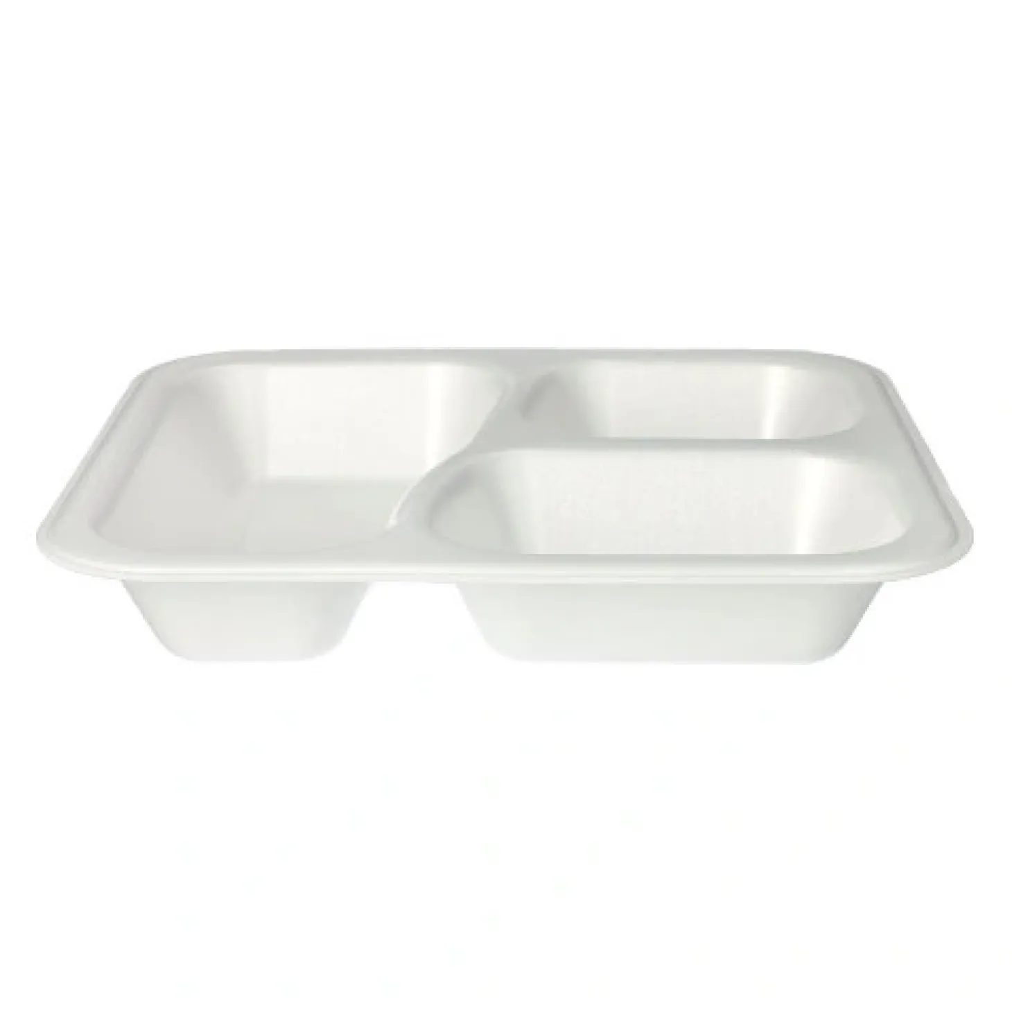 Starpak Siegelschalen, XPS 3-geteilt 925 ml 4,2 cm x 21,2 cm x 25 cm weiß laminiert
