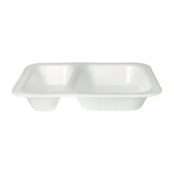 Starpak Siegelschalen, XPS 2-geteilt 725 ml 4,2 cm x 18,5 cm x 23,5 cm weiß laminiert