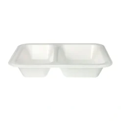 Starpak Siegelschalen, XPS 2-geteilt 800 ml 4,2 cm x 18,5 cm x 23,5 cm weiß laminiert