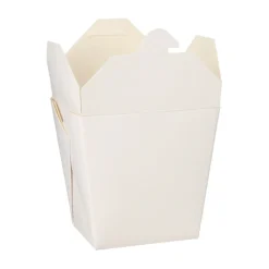 Starpak Snackboxen "ASIA" eckig 770 ml 10,3 cm x 8 cm x 6,6 cm weiß, 10 x 50 Stück