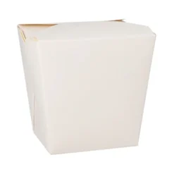 Starpak Snackboxen "ASIA" eckig 950 ml 11 cm x 8,8 cm x 6,7 cm weiß, 10 x 50 Stück