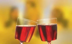 Starpak Stiel-Gläser für Rotwein, PS 0,2 l Ø 7,2 cm, 10 cm glasklar einteilig, 6 x 10 Stück