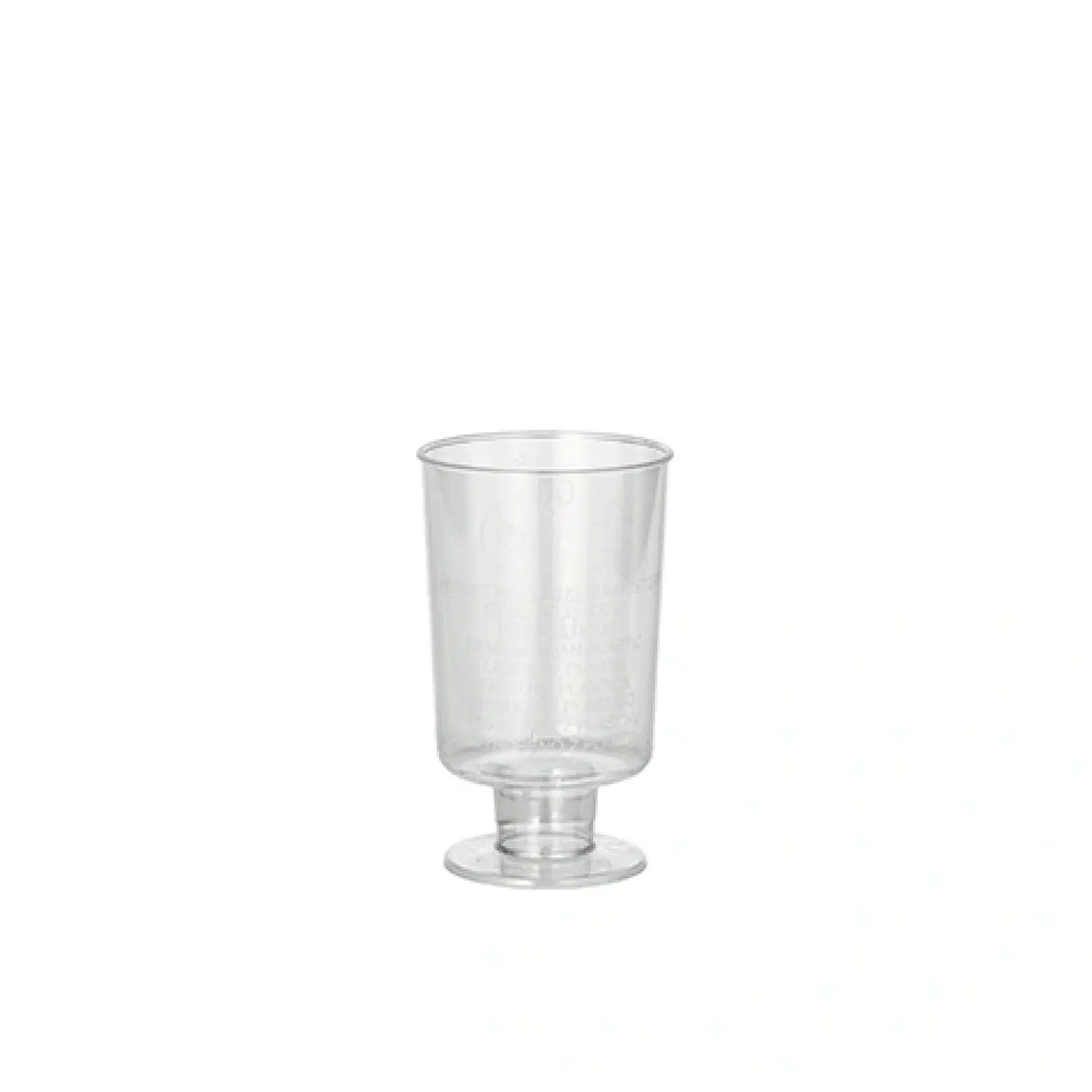 Starpak Stiel-Gläser für Schnaps, PS 4 cl Ø 3,8 cm, 6,3 cm glasklar einteilig