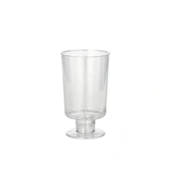 Starpak Stiel-Gläser für Weisswein, PS 0,1 l Ø 5,1 cm, 8,5 cm glasklar einteilig