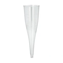 Starpak Stiel-Gläser (Oberteile) für Sekt, PS 0,1 l Ø 5 cm, 17,5 cm glasklar