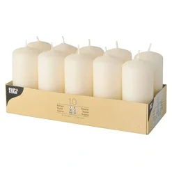 Starpak Stumpenkerzen Ø 40 mm, 90 mm creme