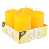 Starpak Stumpenkerzen Ø 50 mm, 80 mm gelb