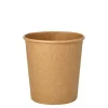 Starpak Suppenbecher, Pappe rund 470 ml Ø 9,8 cm, 10 cm braun
