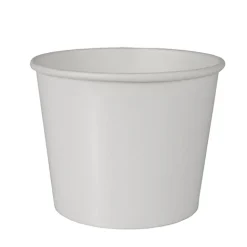 Starpak Suppenbecher, Pappe "To Go" rund 500 ml Ø 11 cm, 8,3 cm weiß