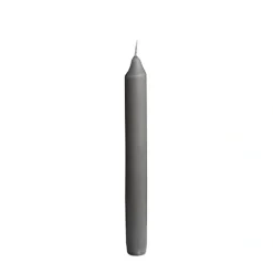 Starpak Tafelkerzen Ø 2,1 cm, 19,6 cm grau