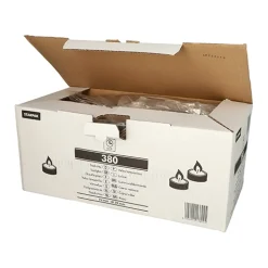 Starpak Teelichte Ø 39 mm, 15 mm weiß, 380 Stück