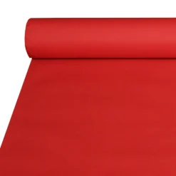 Starpak Tischdecke, stoffähnlich, Airlaid 20 m x 1,2 m rot