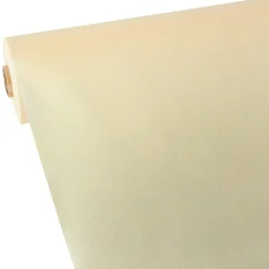 Starpak Tischdecke, stoffähnlich, Vlies "soft selection" 40 m x 1,18 m creme, 3 x 1 Rolle