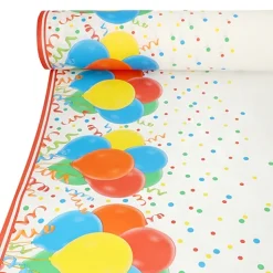 Starpak Tischdecke, stoffähnlich, Vlies "soft selection plus" 40 m x 1,18 m "Lucky Balloons"