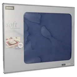 Starpak Tischsets, stoffähnlich, Vlies "soft selection" 30 cm x 40 cm dunkelblau