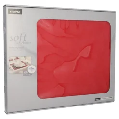 Starpak Tischsets, stoffähnlich, Vlies "soft selection" 30 cm x 40 cm rot