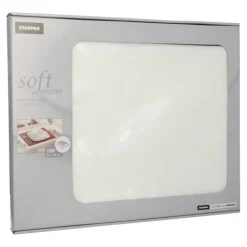 Starpak Tischsets, stoffähnlich, Vlies "soft selection" 30 cm x 40 cm weiß