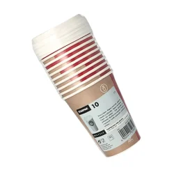 Starpak Trinkbecher, Pappe mit Deckel, PS