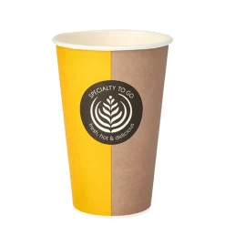 Starpak Trinkbecher, Pappe "To Go" 0,3 l Ø 8 cm, 11,6 cm
