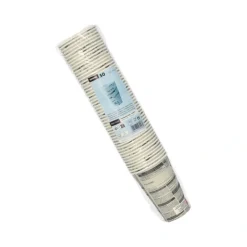 Starpak Trinkbecher, Pappe "To Go" 0,3 l Ø 8 cm, 11,7 cm weiß "Newsprint"