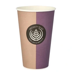 Starpak Trinkbecher, Pappe "To Go" 0,4 l Ø 9 cm, 13,5 cm