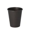 Starpak Trinkbecher, Pappe "To Go" 0,2 l Ø 8 cm, 9,2 cm schwarz, 20 x 50 Stück