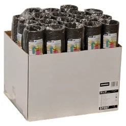 Starpak Trinkbecher, Pappe "To Go" 0,2 l Ø 8 cm, 9,2 cm schwarz, 20 x 50 Stück