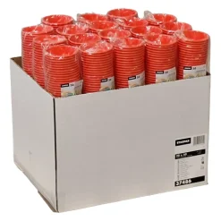 Starpak Trinkbecher, Pappe "To Go" 0,2 l Ø 8 cm, 9,2 cm rot, 20 x 50 Stück