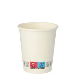 Starpak Trinkbecher, Pappe "To Go" 0,2 l Ø 8 cm, 9,2 cm weiß