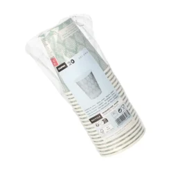Starpak Trinkbecher, Pappe "To Go" 0,2 l Ø 8 cm, 9,1 cm "Lövdans", 20 x 20 Stück