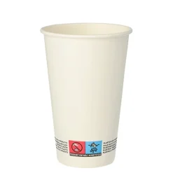 Starpak Trinkbecher, Pappe "To Go" 0,3 l Ø 8 cm, 11,7 cm weiß