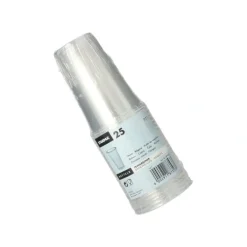 Starpak Trinkbecher, PP 0,2 l Ø 7,03 cm, 9,9 cm transparent, 24 x 25 Stück